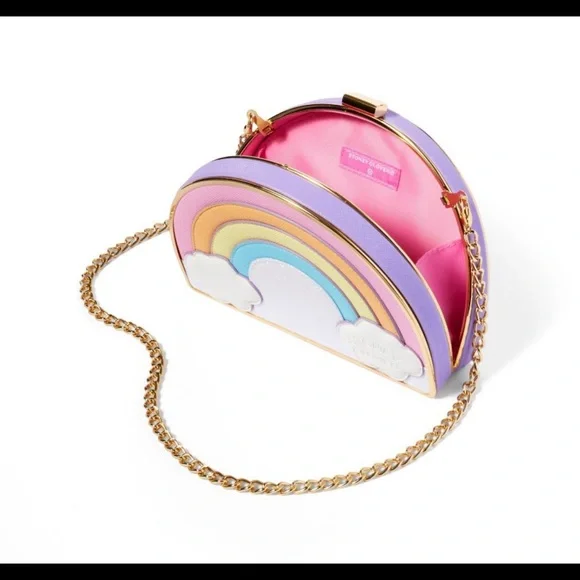 Stoney Clover Lane x Target Rainbow Crossbody Bag Purse - Picture 2 of 3